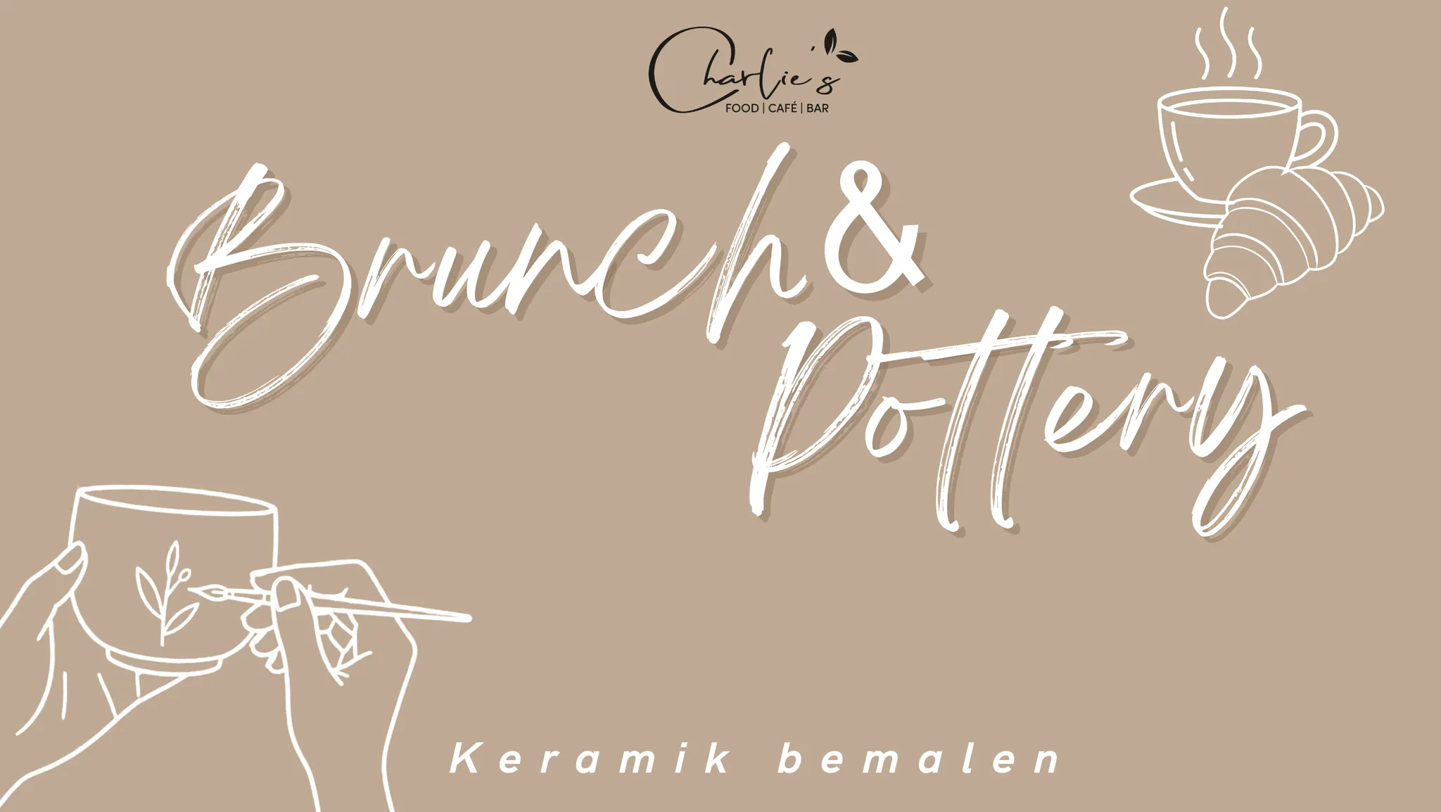 Brunch & Pottery am 22.11.26 im Charlie's Regensburg