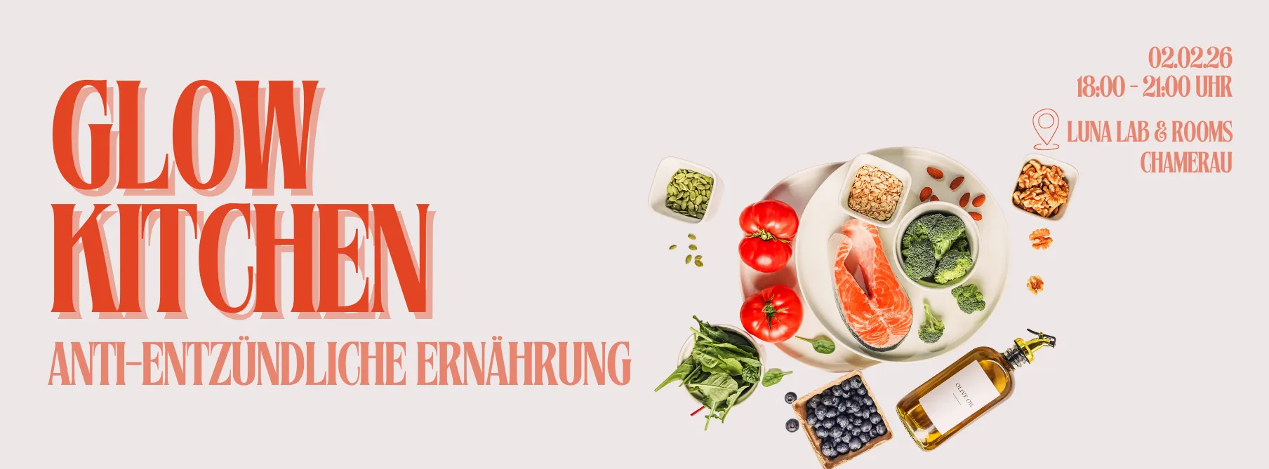 Glow Kitchen - Antientzündliche Ernährung am 02.02.26
