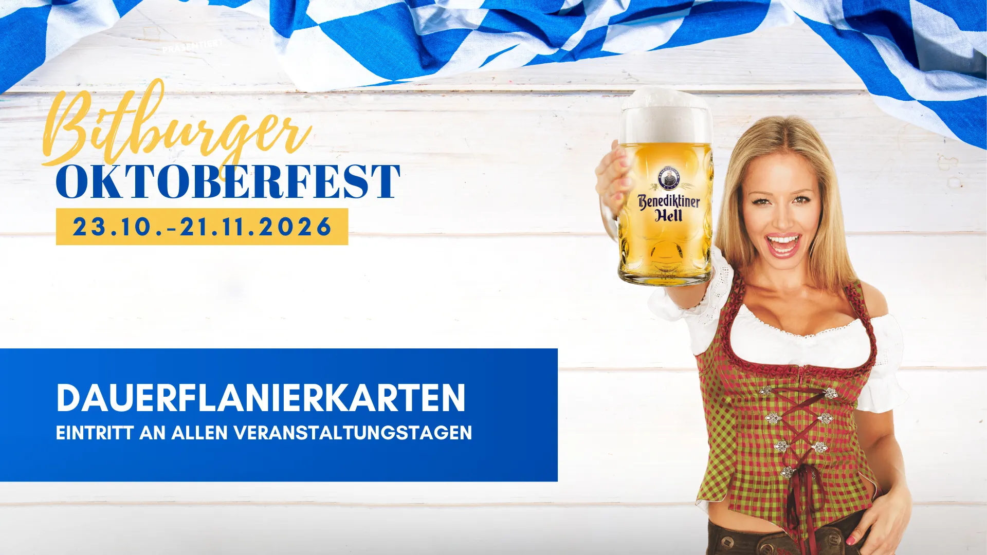Dauerkarte Flanierticket - Eintritt an allen Veranstaltungstagen