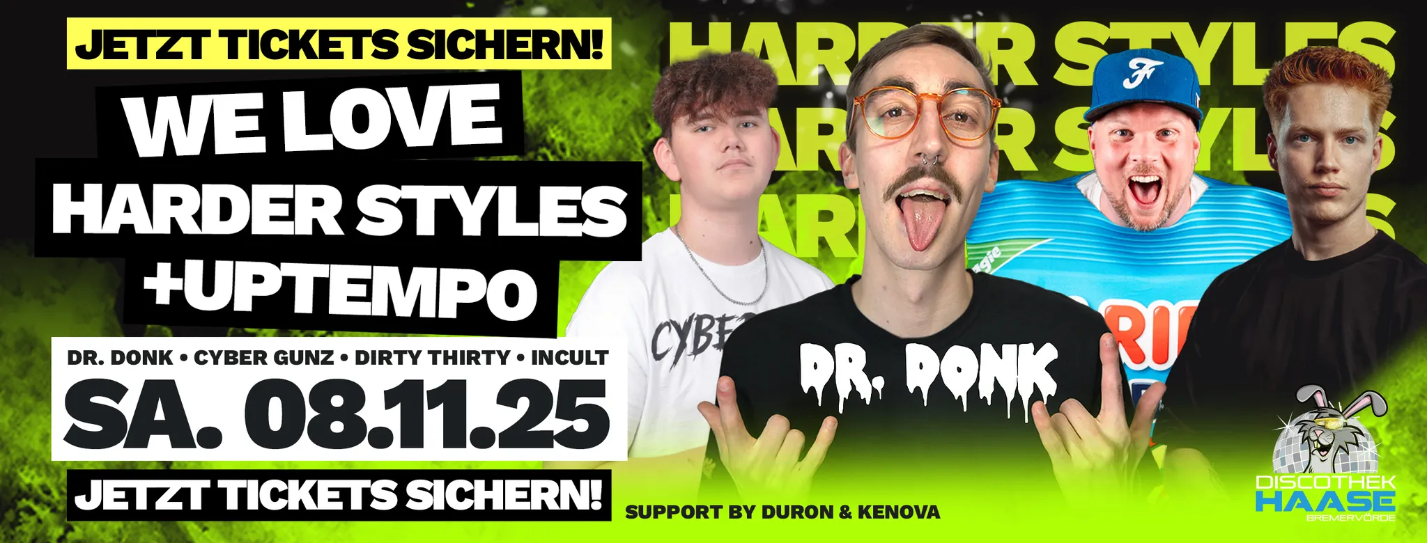 WE ❤ HARDER STYLES + UPTEMPO feat. DR.DONK + FRIENDS