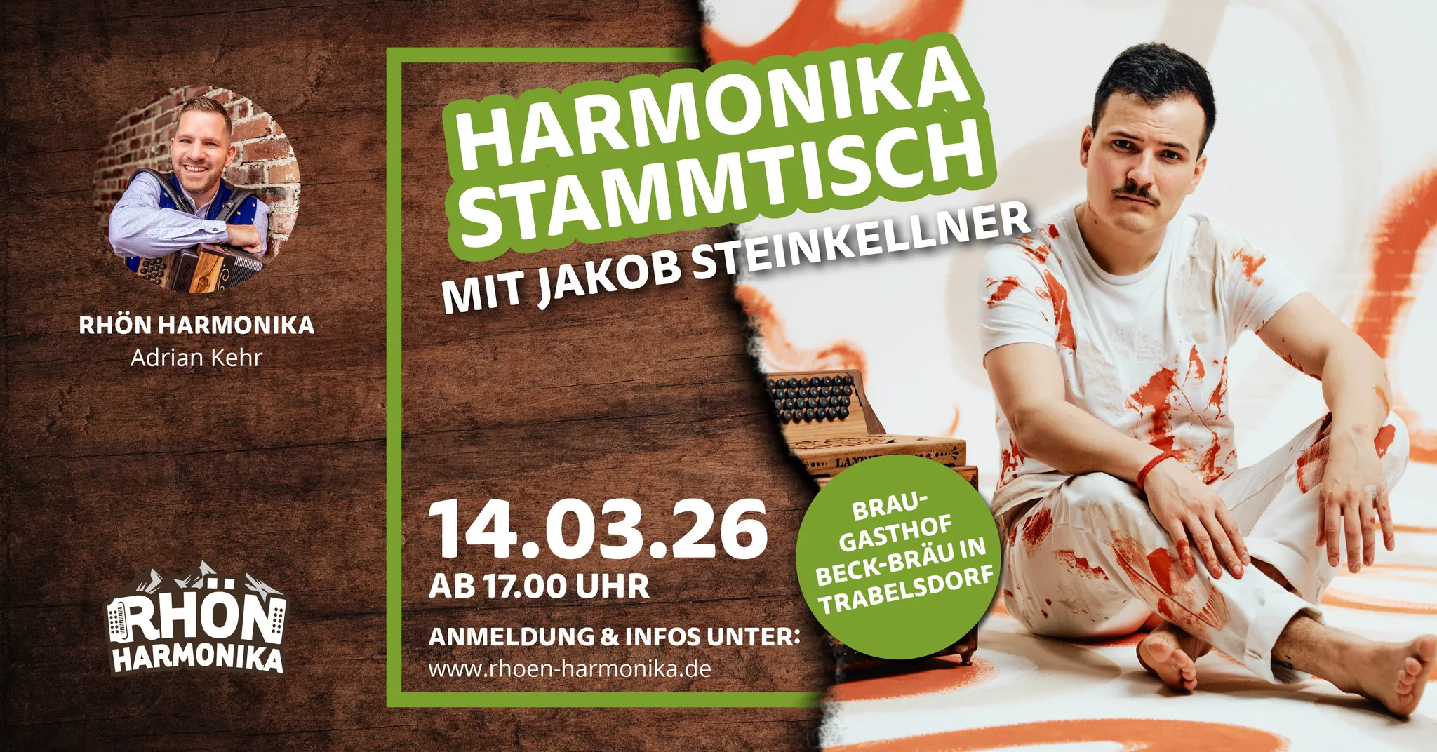 Harmonika Stammtisch mit Jakob Steinkellner