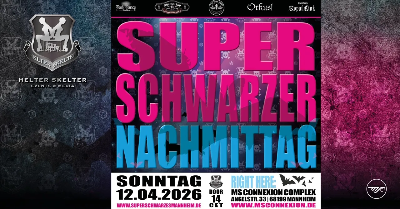SUPER SCHWARZER NACHMITTAG