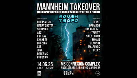MANNHEIM TAKEOVER invites ROUGH TEMPO