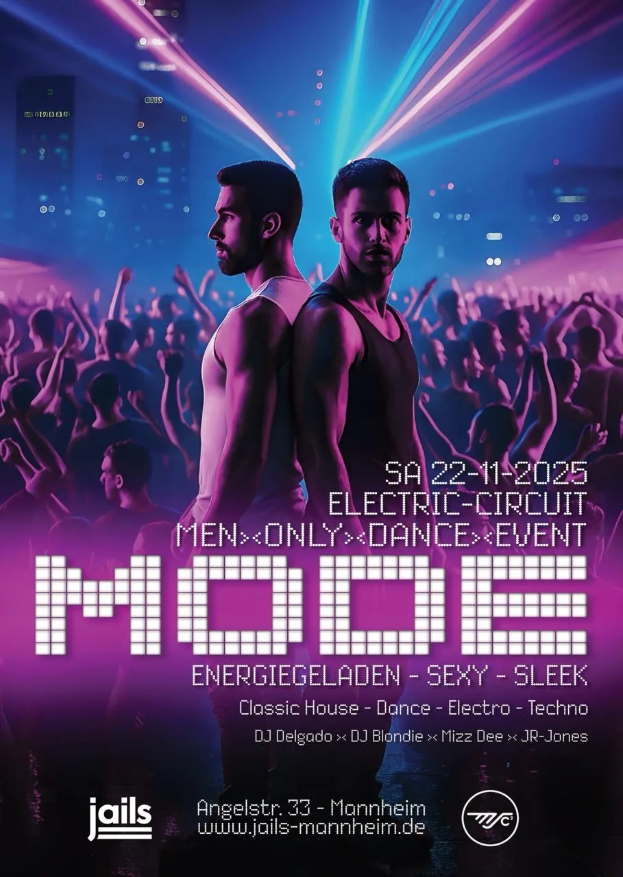 M.O.D.E. - Men Only Dance Event - ELECTRIC CIRCUIT
