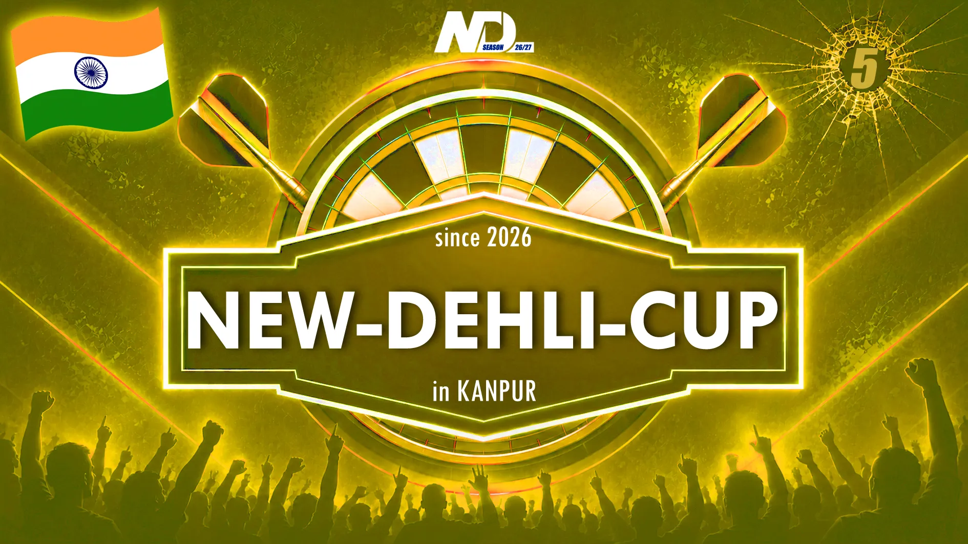 New-Dehli-Cup Vol. 1 🎯 Season 2026/27 | 1x in 110001 New Dehli | India 🇮🇳
