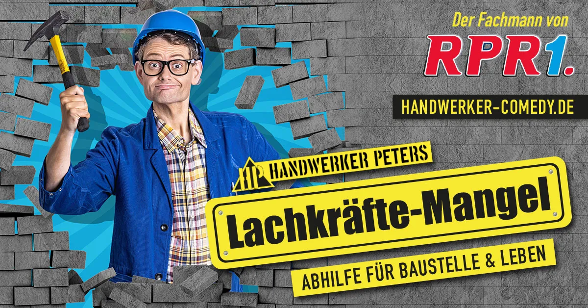 Handwerker Peters "LACHKRÄFTE-MANGEL"