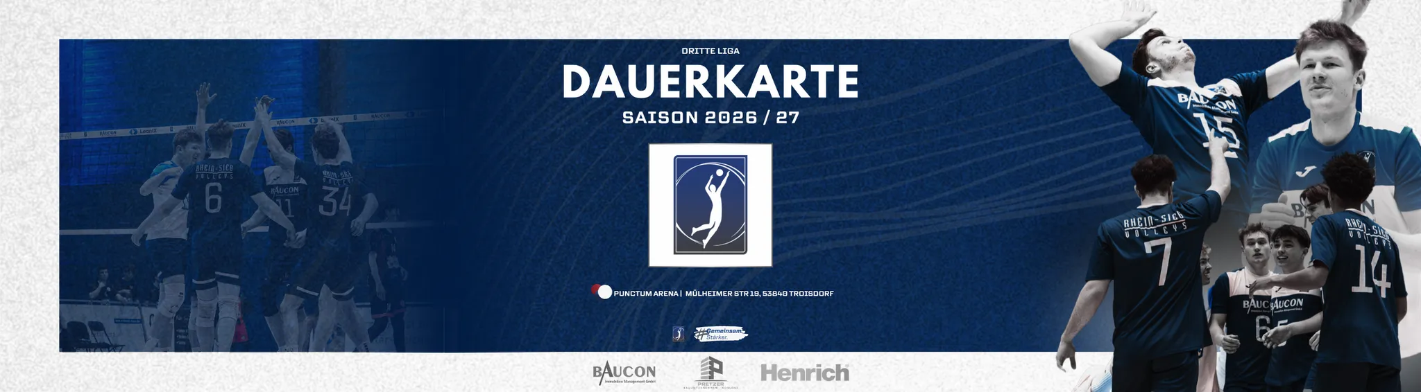 Dritte Liga · Saison 2026/27 · Dauerkartenverkauf