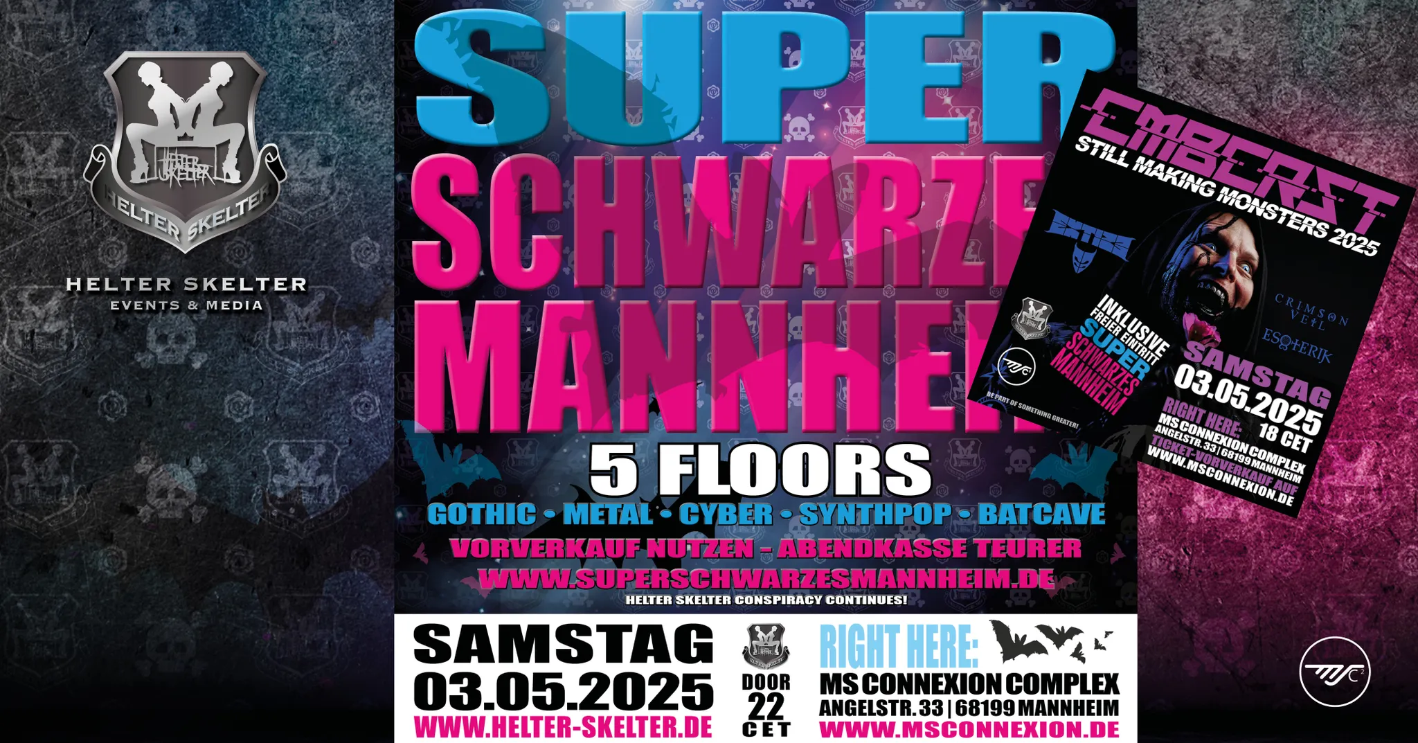 SUPER SCHWARZES MANNHEIM • COMBICHRIST Live