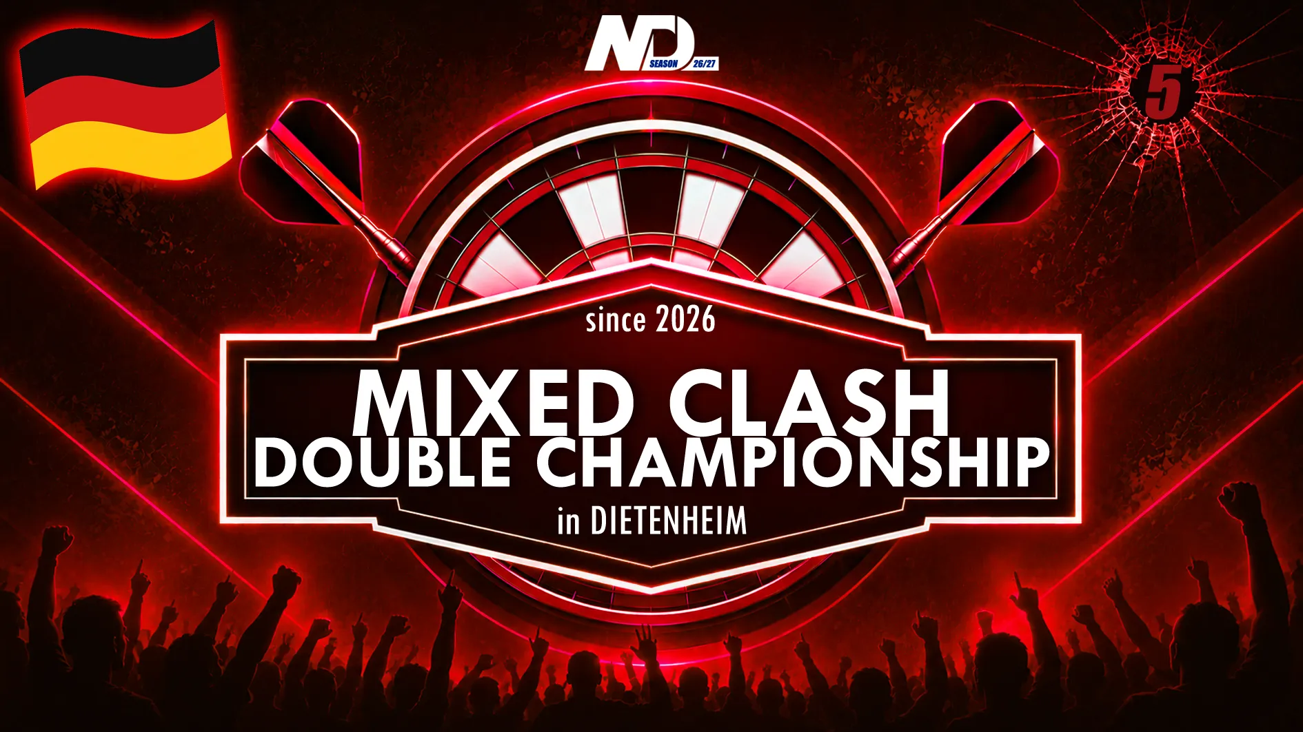 Mixed-Clash-Double-Campionship Vol. 4 🎯 Season 2026/27 | in 89165 Dietenheim | Baden-Würtemberg | Germany 🇩🇪