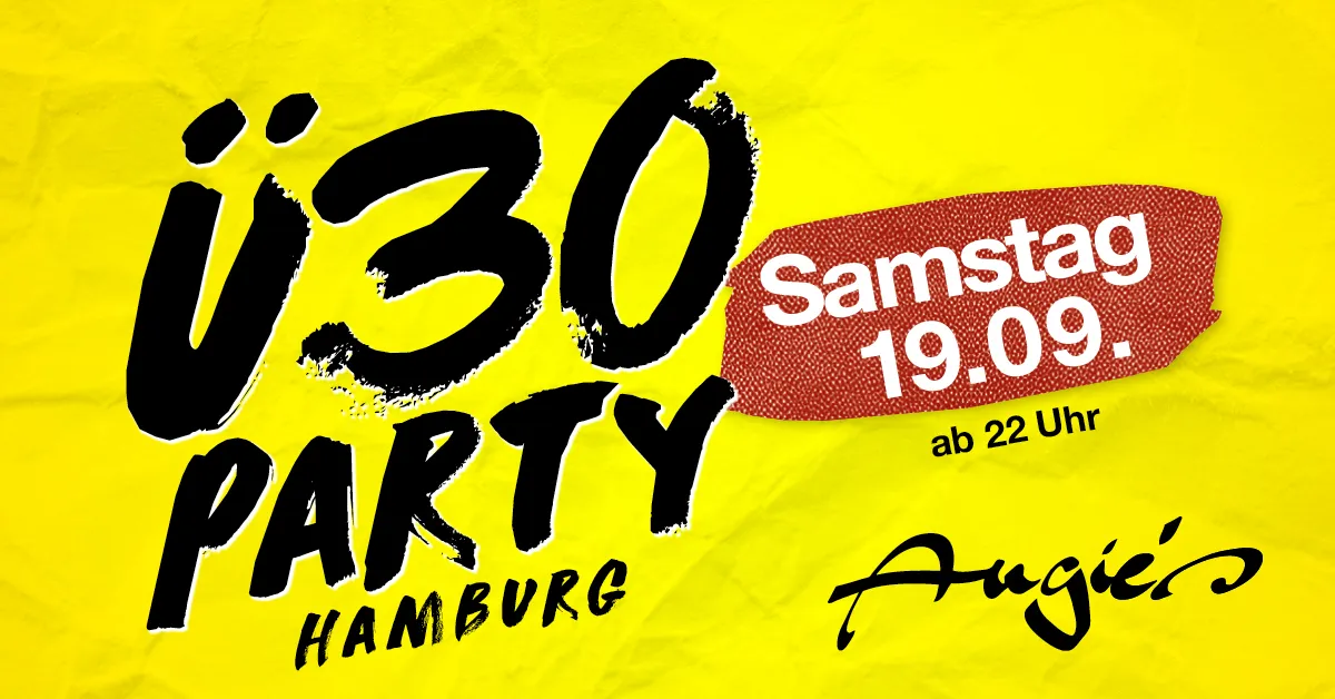 Ü30 Party Hamburg