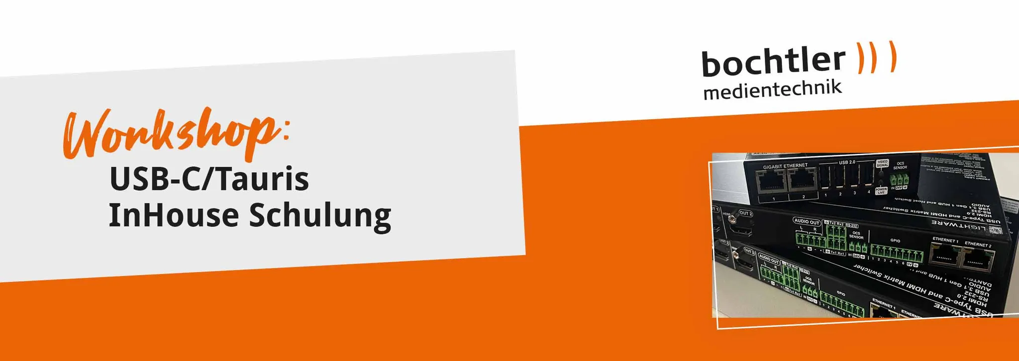 USB‑C / Taurus – InHouse‑Schulung