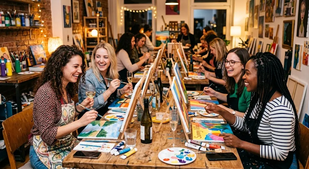 Paint - Drink & Connect 🎨🥂