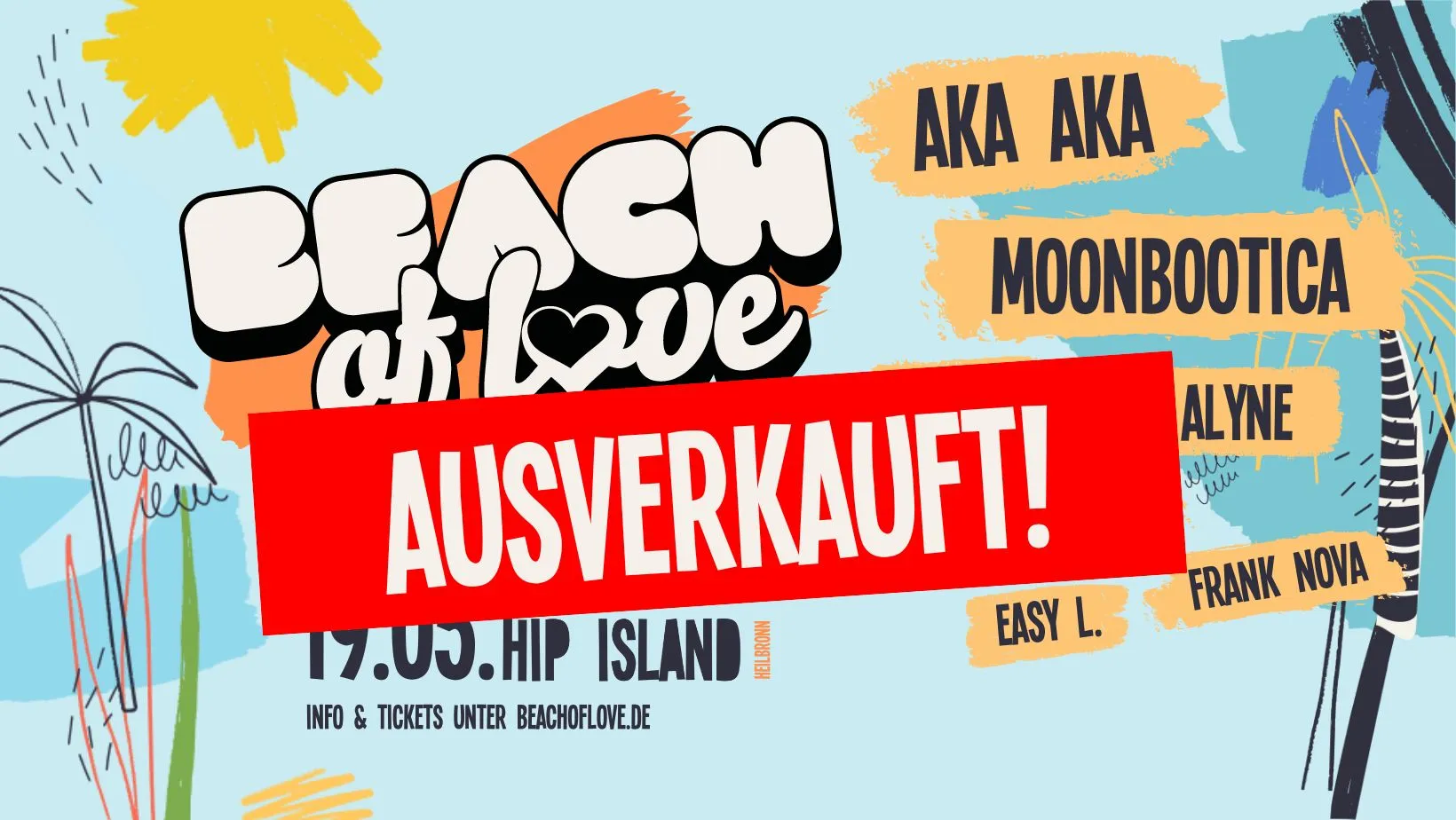 Beach of Love - ausverkauft!