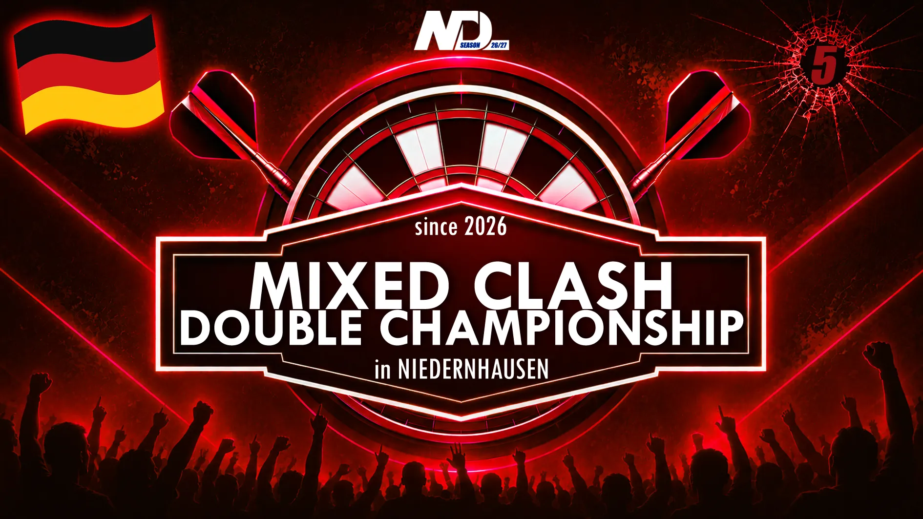 Mixed-Clash-Double-Campionship Vol. 2 🎯 Season 2026/27 | in 65527 Niedernhausen | Hessen | Germany 🇩🇪