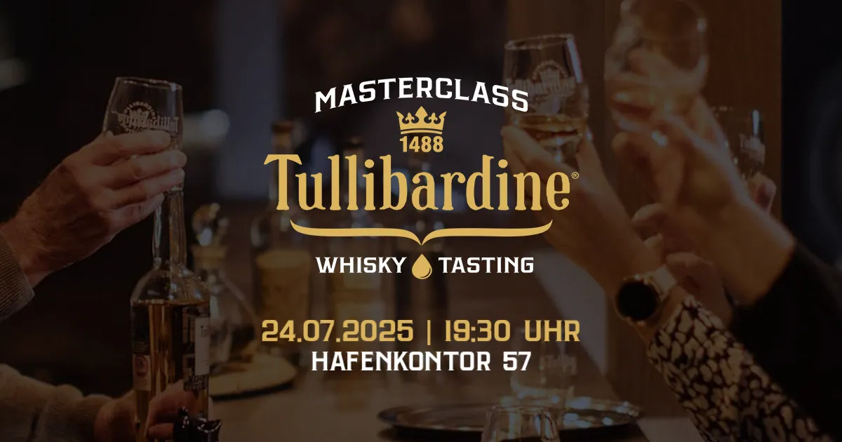 Tullibardine Whisky Masterclass Tasting in Rostock