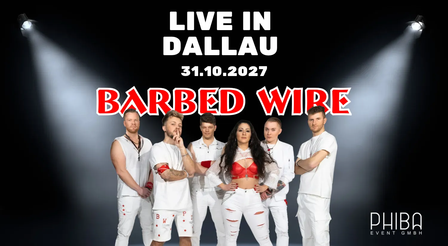 HALLOWEEN 2027 / Dallau / BARBED WIRE Live