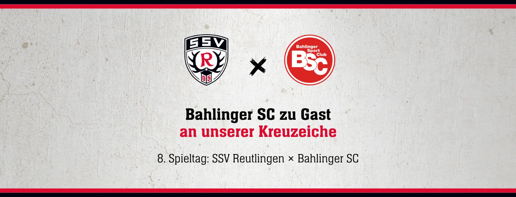 8. Spieltag: SSV Reutlingen × Bahlinger SC