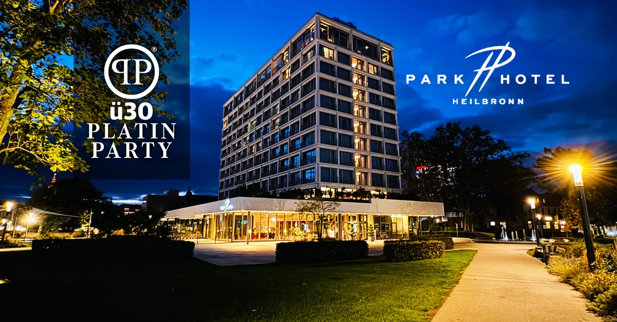 Heilbronn 'ü30 Platin Party' im Parkhotel