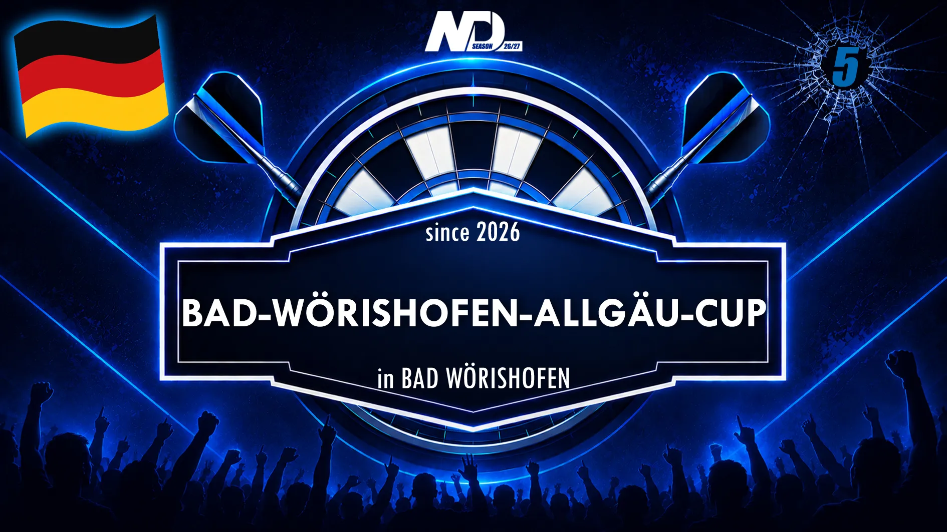Bad-Wörishofen-Allgäu-Cup Vol. 1 - 3 🎯 Season 2026/27 | 3x in 86825 Bad Wörrishofen | Bayern | Germany 🇩🇪