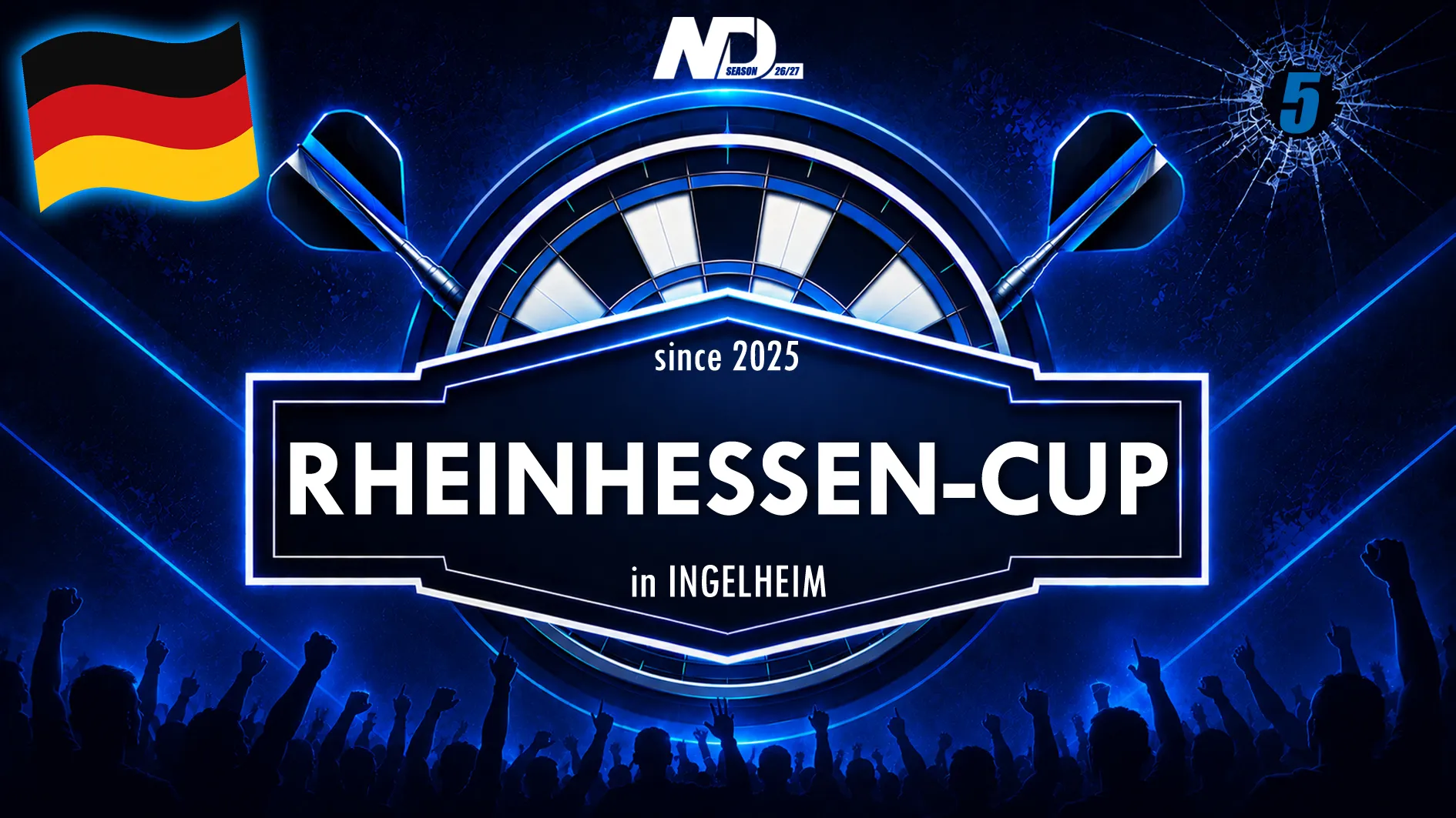 Rheinhessen-Cup Vol. 7-9 🎯 Season 2026/27 | 3x in 55218 Ingelheim | Rheinland-Pfalz | Germany 🇩🇪