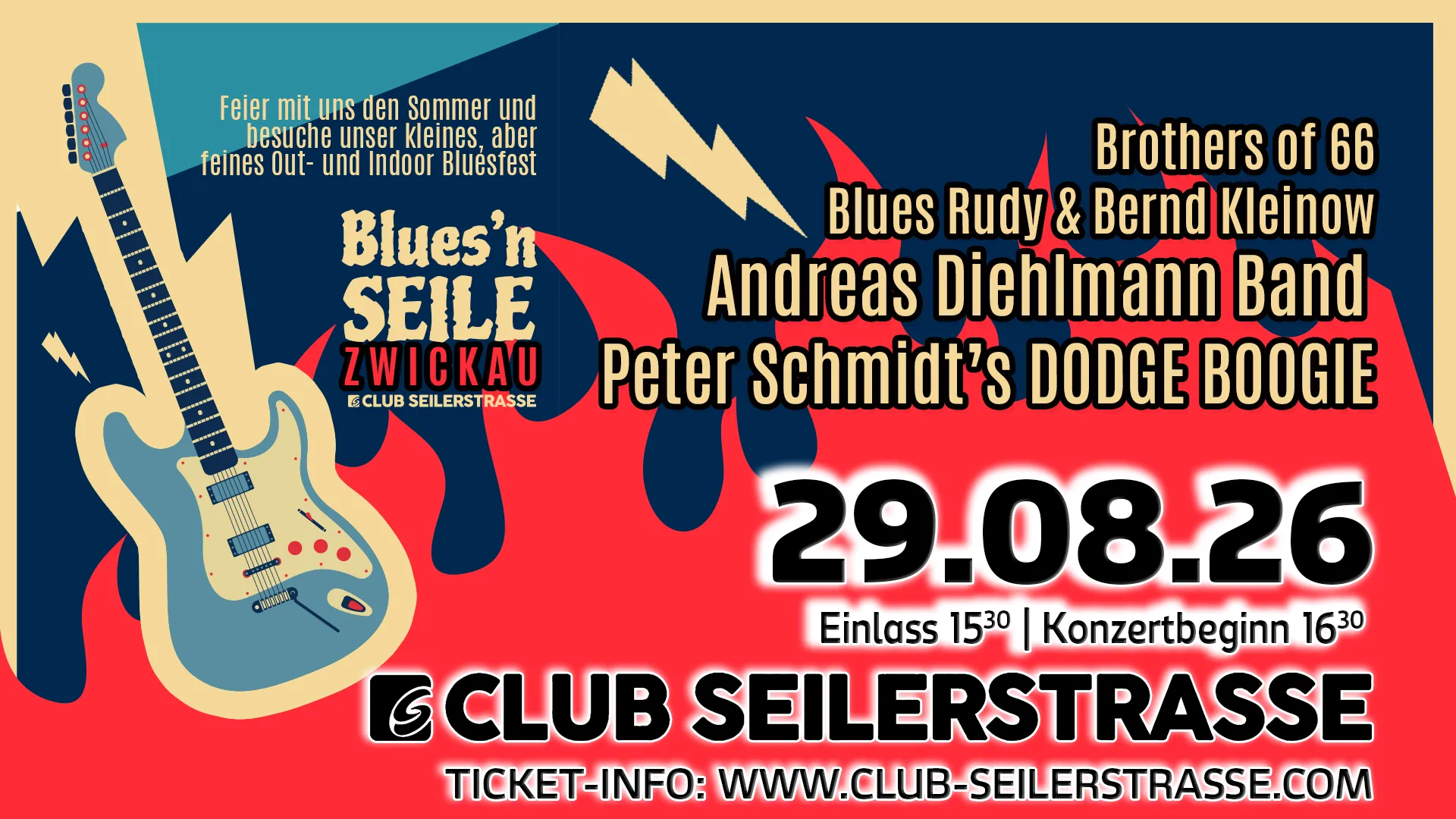 Blues'n SEILE - Out- & Indoor Bluesfest