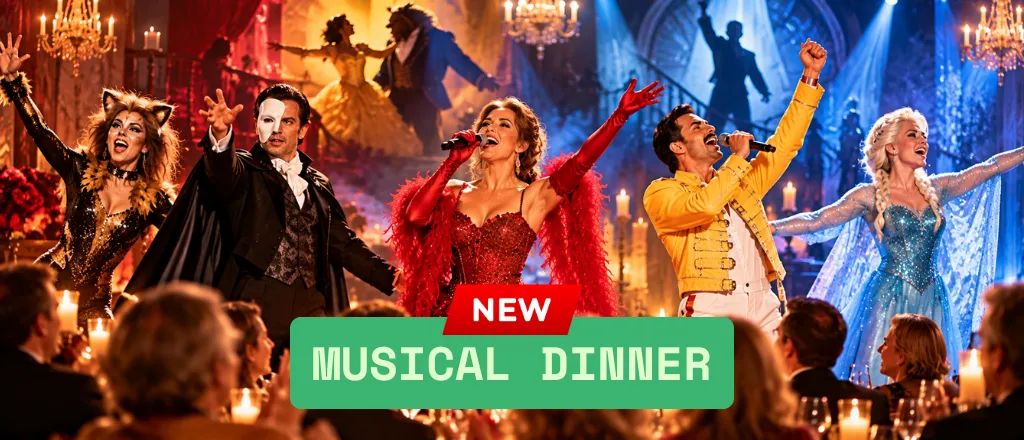 Das perfekte Musical-Dinner (109,00€)