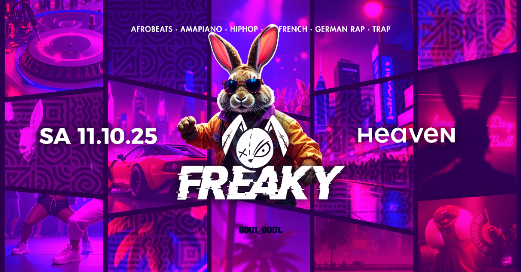 Tickets für FREAKY am 11.10.2025 @ Heaven, Münster