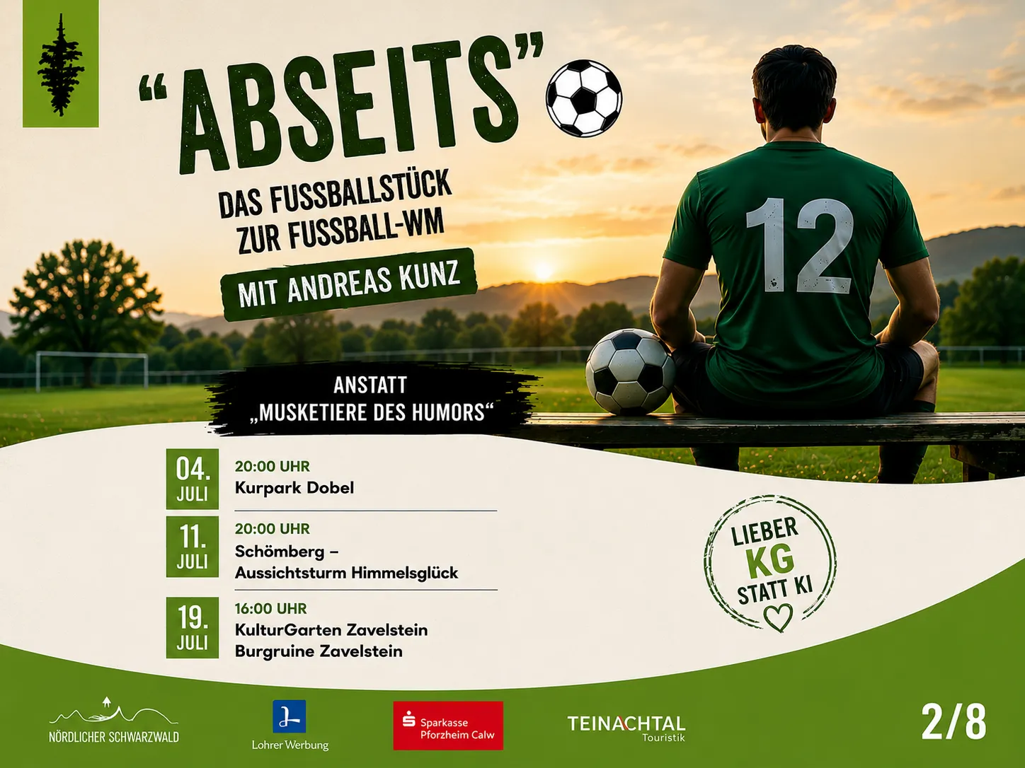 "Abseits" – ein Theaterstück im Rahmen der Fußball WM