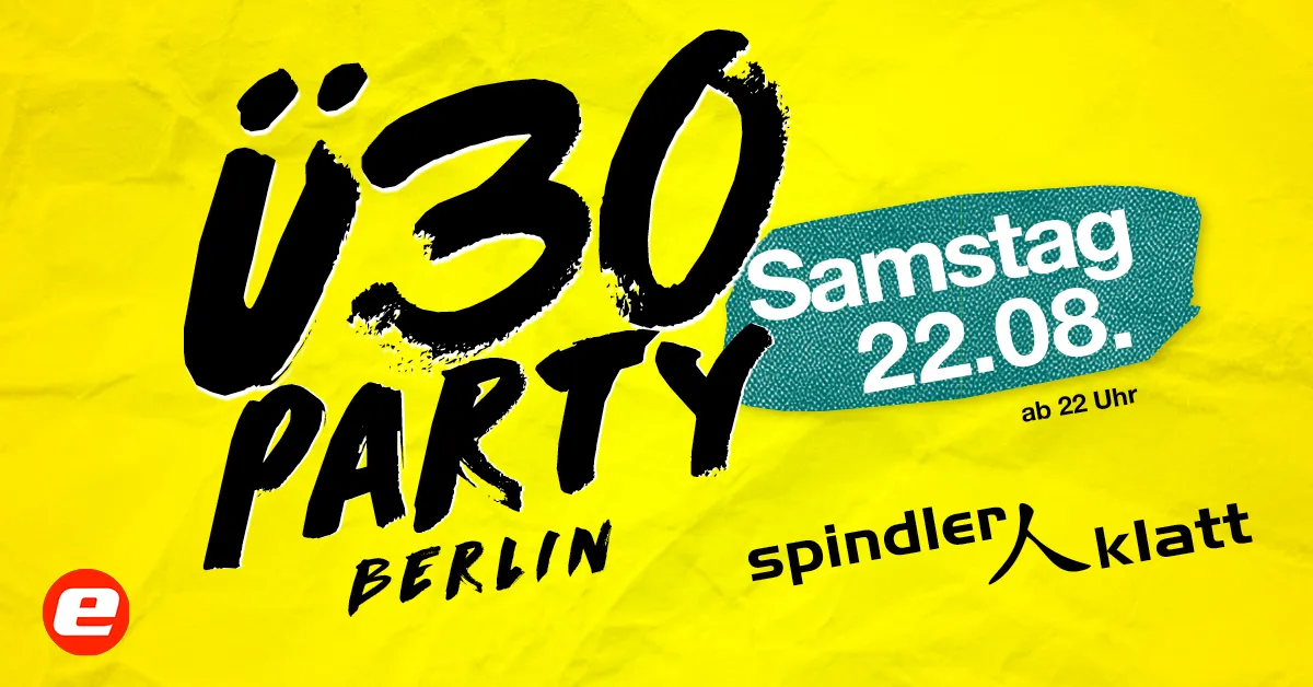 Ü30 Berlin Sommerparty