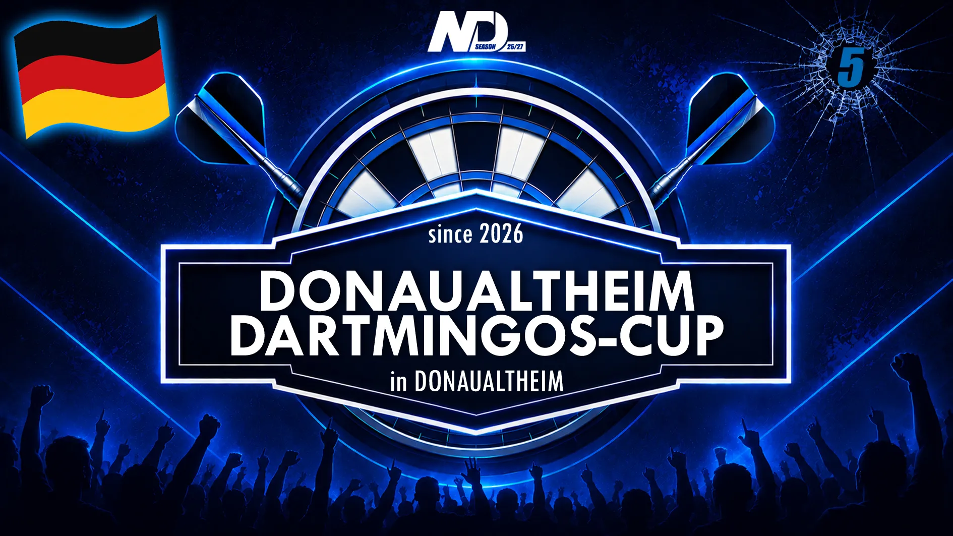 Donaualtheim-Dartmingo-Cup Vol. 1-3 🎯 Season 2026/27 | 3x in 89407 Dillingen-Donaualtheim | Bayern | Germany 🇩🇪