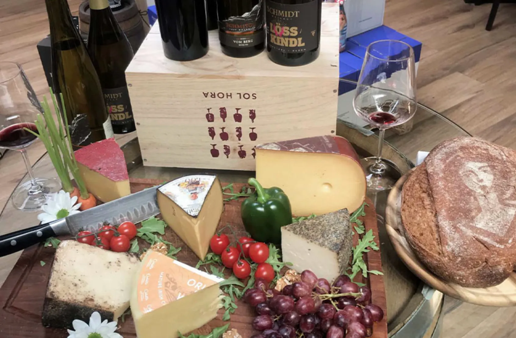 Say cheese: Käse & Wein