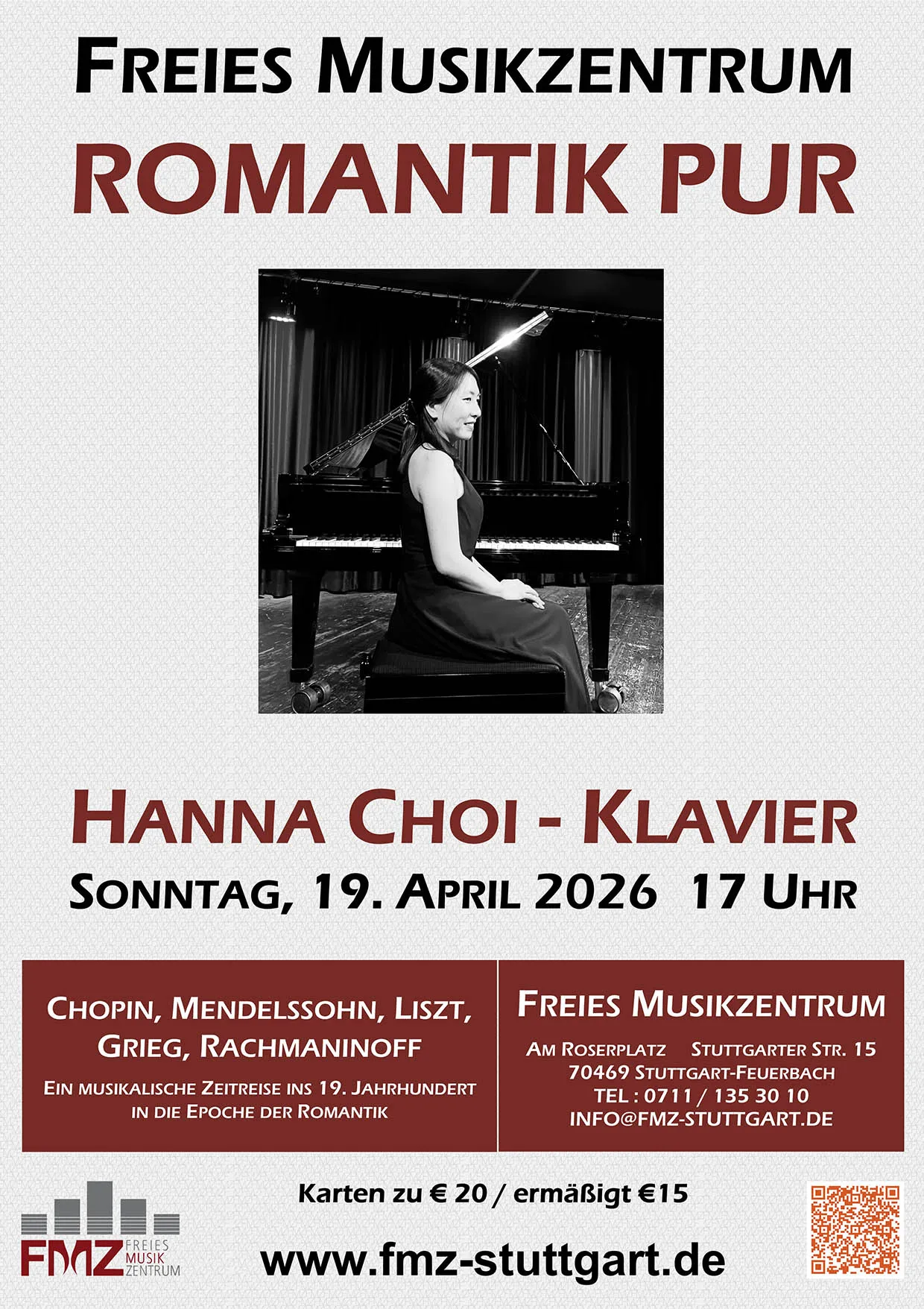 ROMANTIK PUR - Klavierabend Hanna Choi