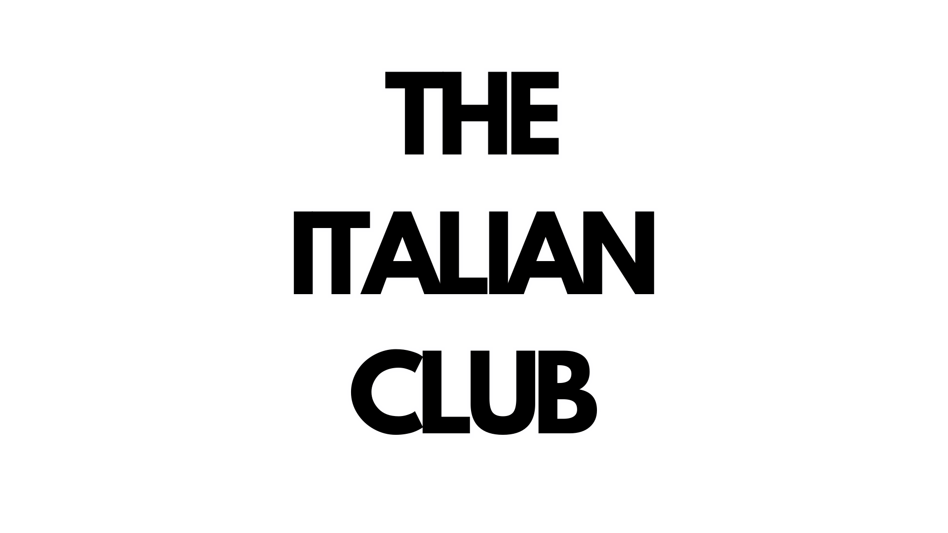 The Italian Club