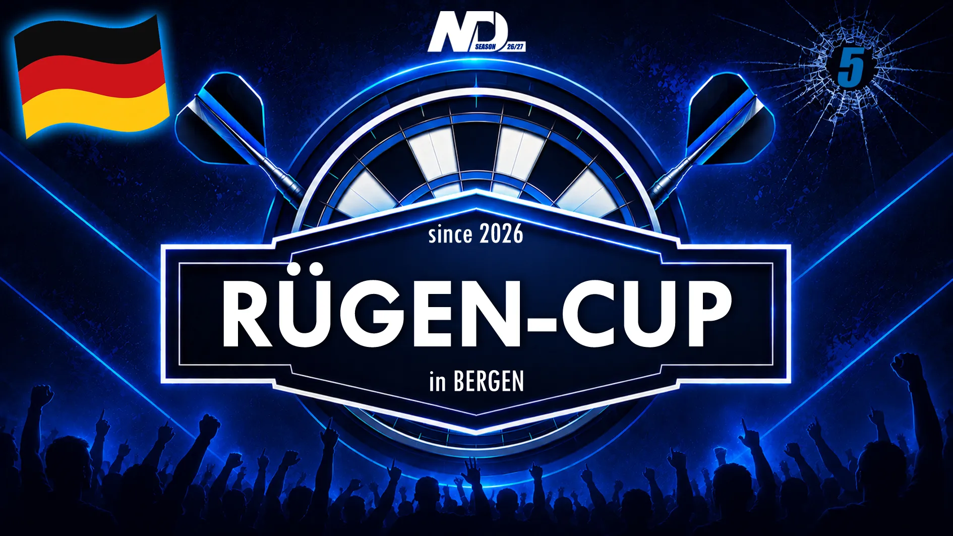 Rügen-Cup Vol. 2-4 🎯 Season 2026/27 | 3x in 18528 Bergen | Mecklenburg-Vorpommern | Germany 🇩🇪