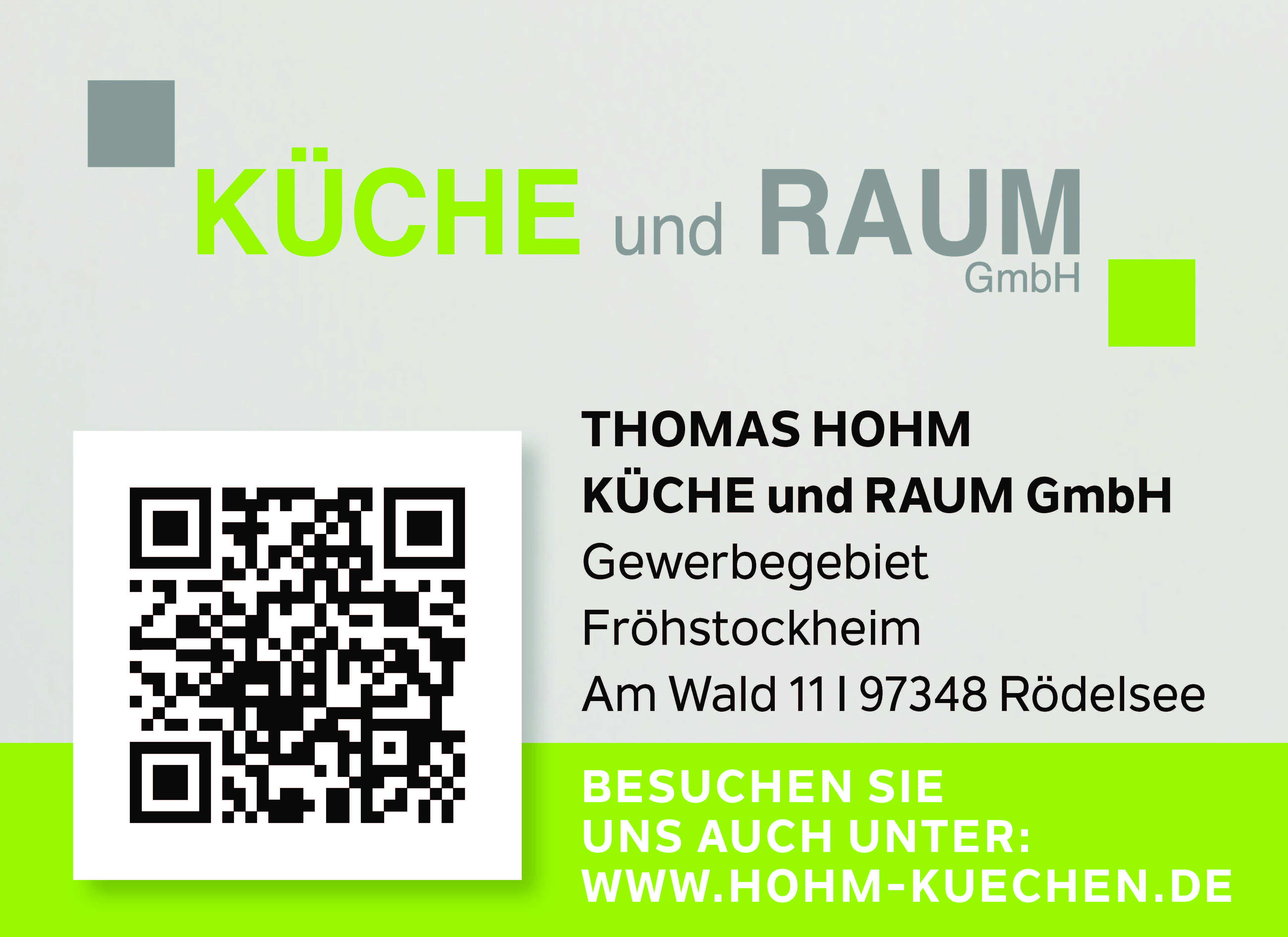 Thomas Hohm Küche und Raum
