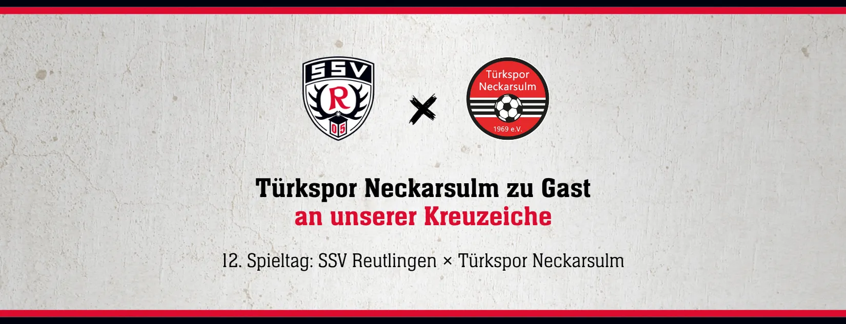 12. Spieltag: SSV Reutlingen × Türkspor Neckarsulm