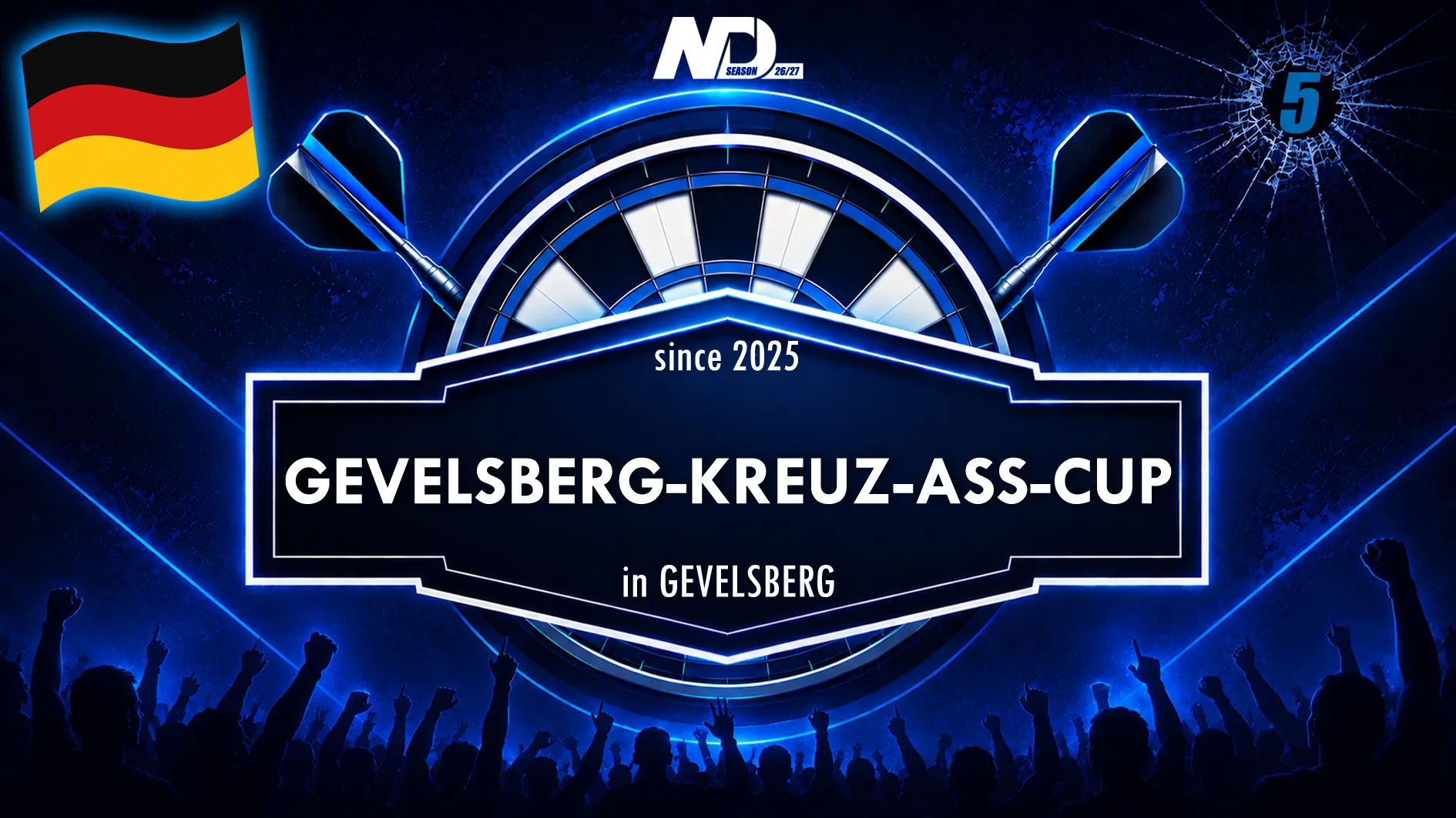 Gevelsberg-Kreuz-Ass-Cup Vol. 6+7 🎯 Season 2026/27 | 2x in 58285 Gevelsberg | Nordrhein-Westfalen | Germany 🇩🇪