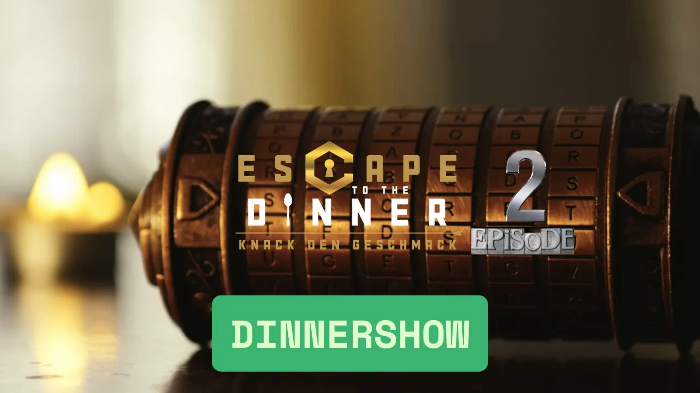 ESCAPE-DINNER Episode 2 – Rätsel. Genuss. Spannung (109,00 EUR)