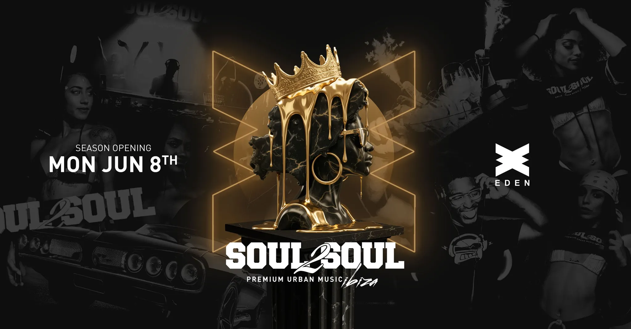 Soul2Soul Mondays – The Urban Takeover at Eden Ibiza