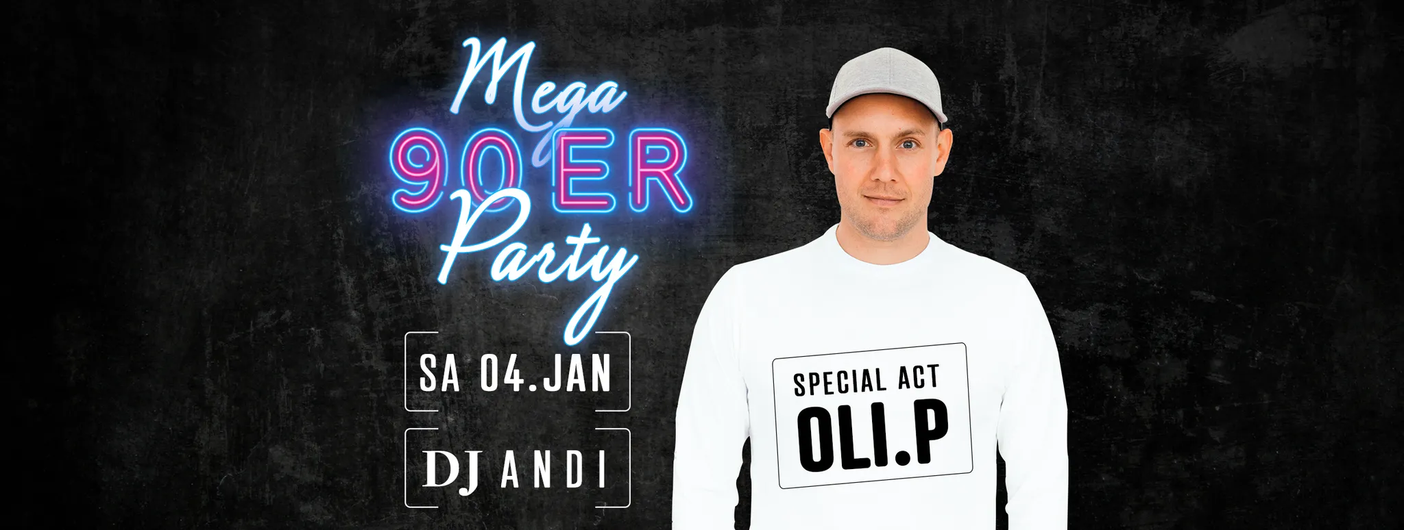 90er Party mit OLI.P