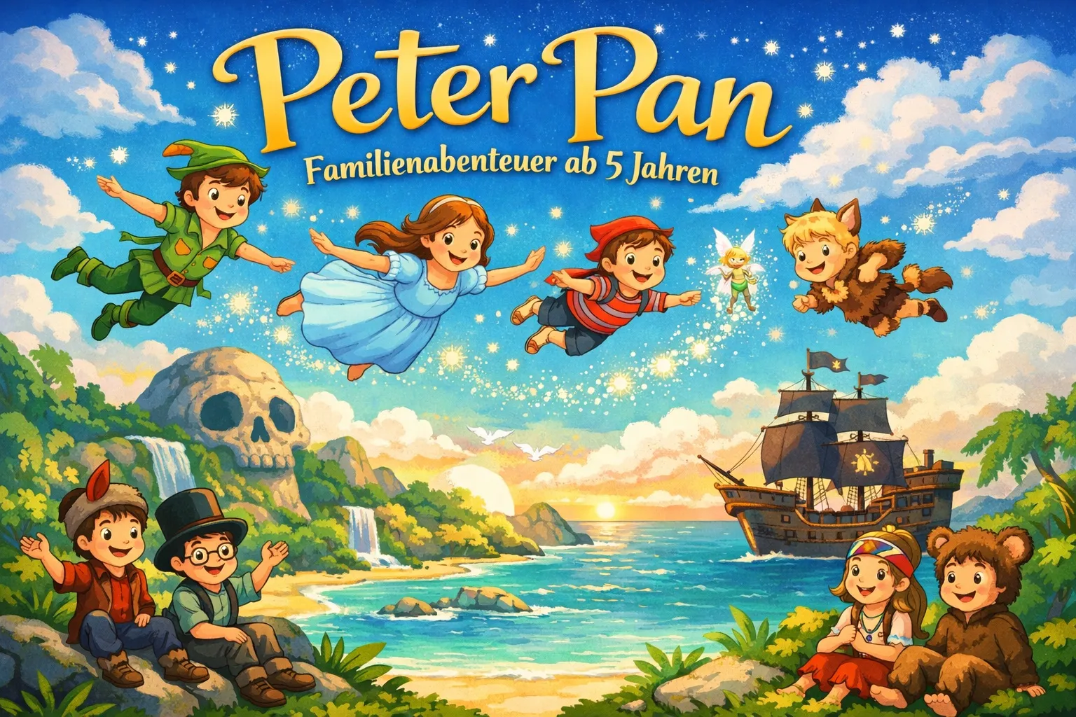 "Peter Pan" - Familienabenteuer über Fantasie, Freiheit und das Erwachsenwerden