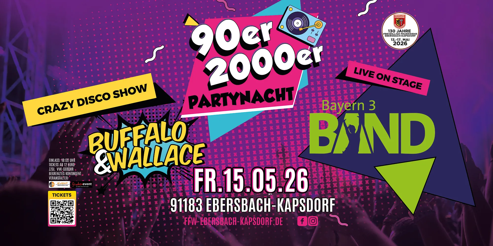 130 Jahre Ebersbach-Kapsdorf - 90er/2000er Partynacht