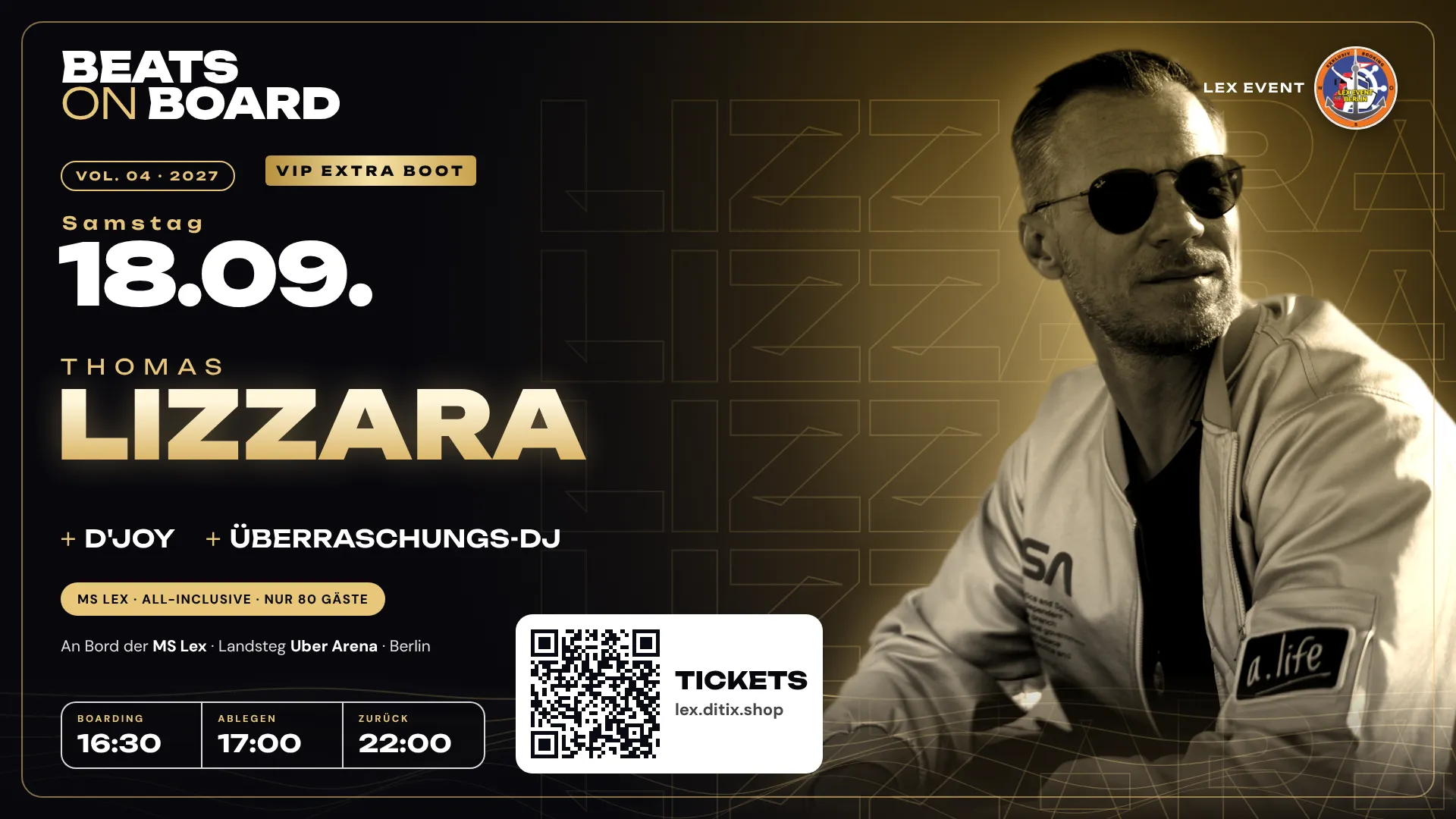 Beats on Board Vol. 04 · VIP Extra Boot · Thomas Lizzara · All Inclusive