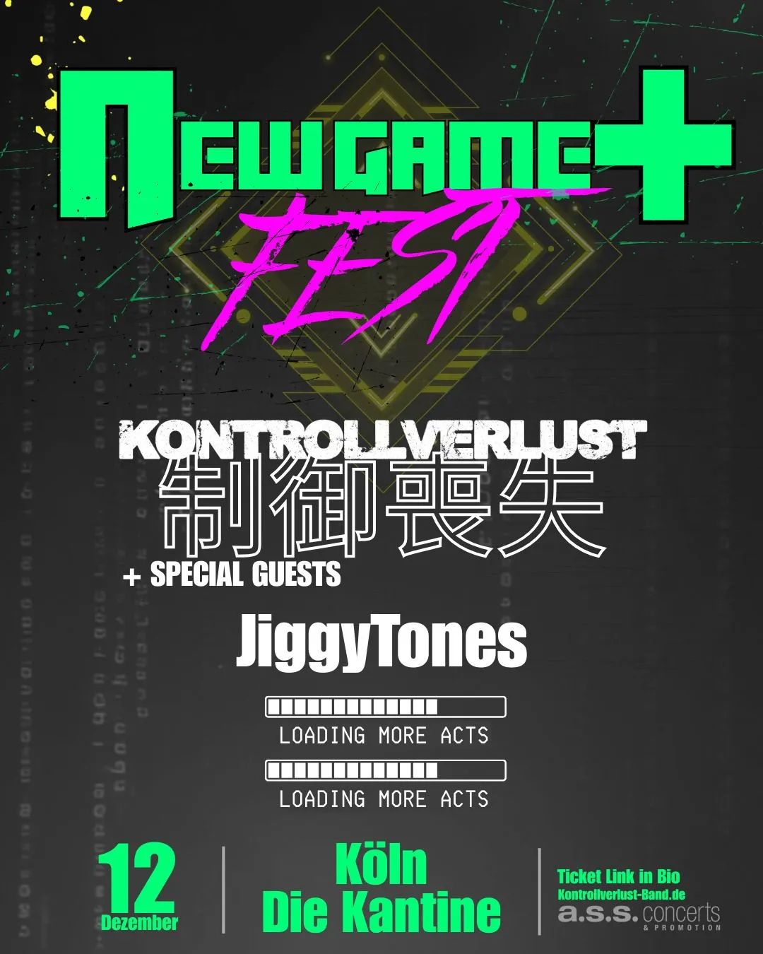 12. Dezember: NEW GAME + FEST (KÖLN)