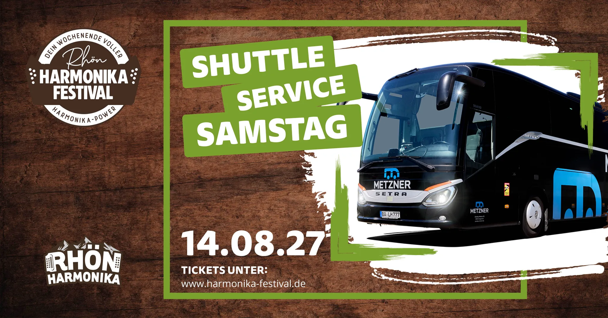 Festival-Shuttle Bamberg — Samstag, 14.08.2027