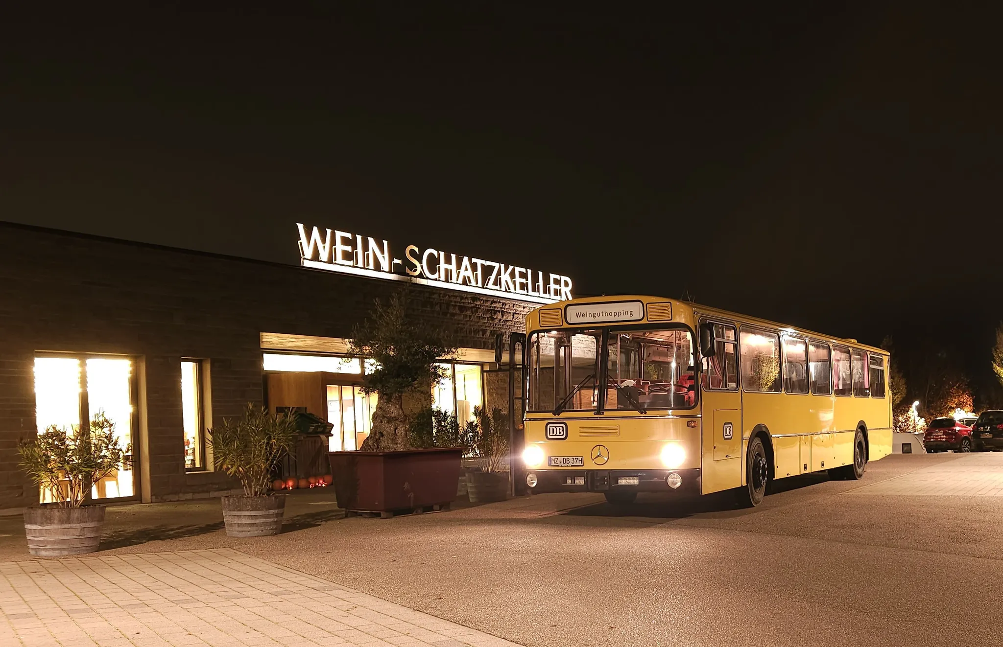 Weingut-Hopping im Oldtimerbus
