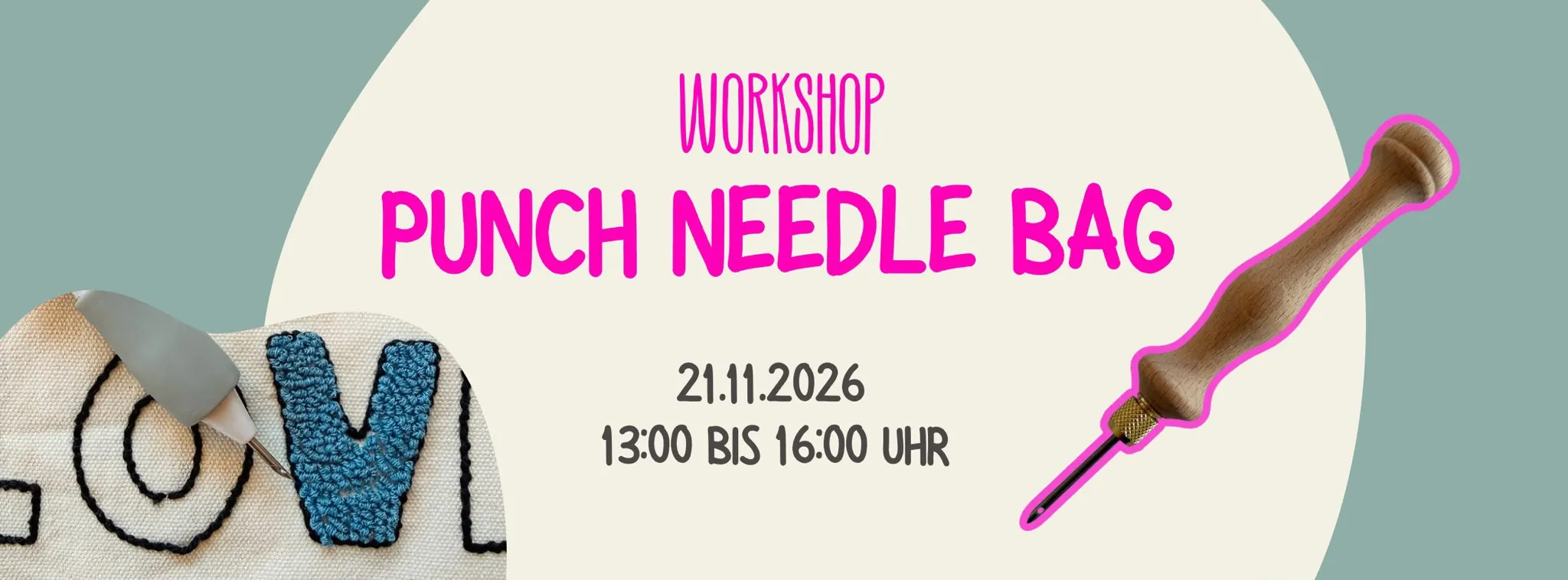 Punch Needle Workshop by Lieblingswerk
