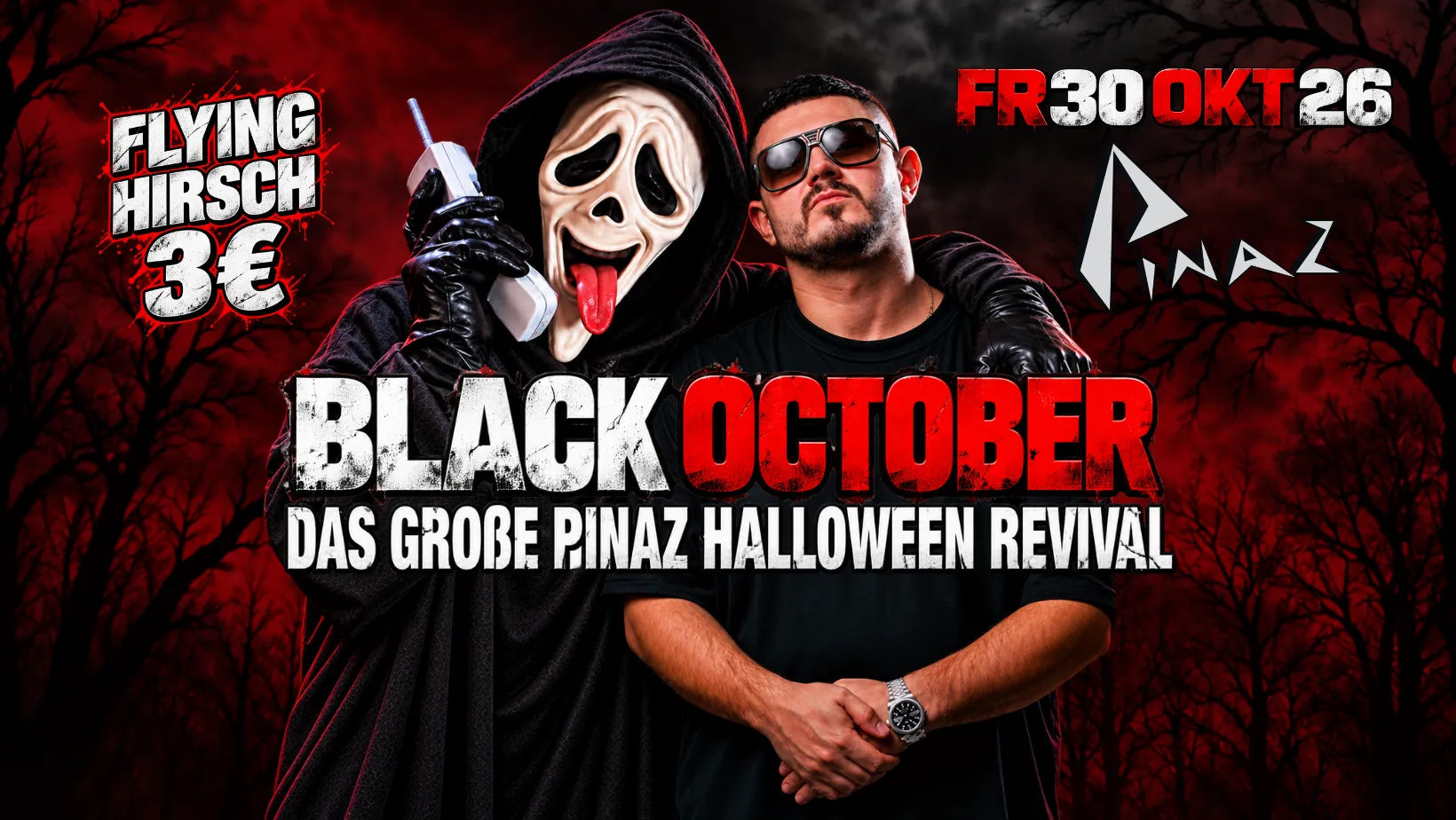 BLACK OCTOBER (PINAZ HALLOWEEN REVIVAL)