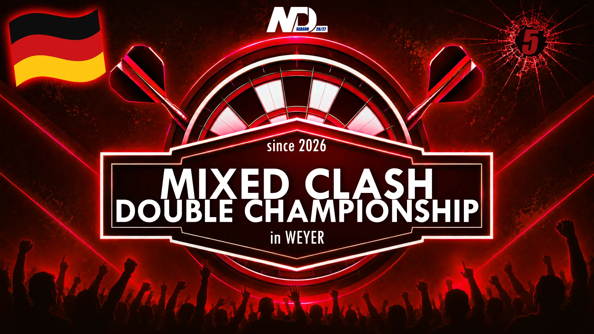 Mixed-Clash-Double-Campionship Vol. 1 🎯 Season 2026/27 | in 65606 Villmar-Weyer | Hessen | Germany 🇩🇪