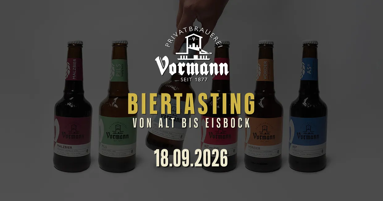 Brauerei Vormann - Biertasting